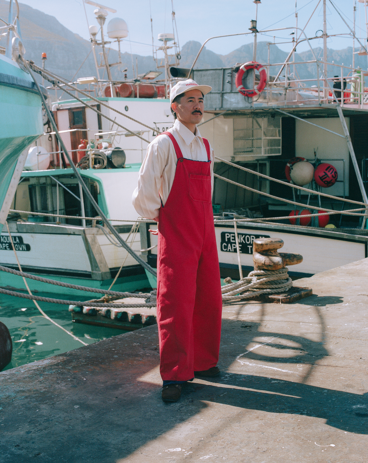Farmers' Dungaree - Red
