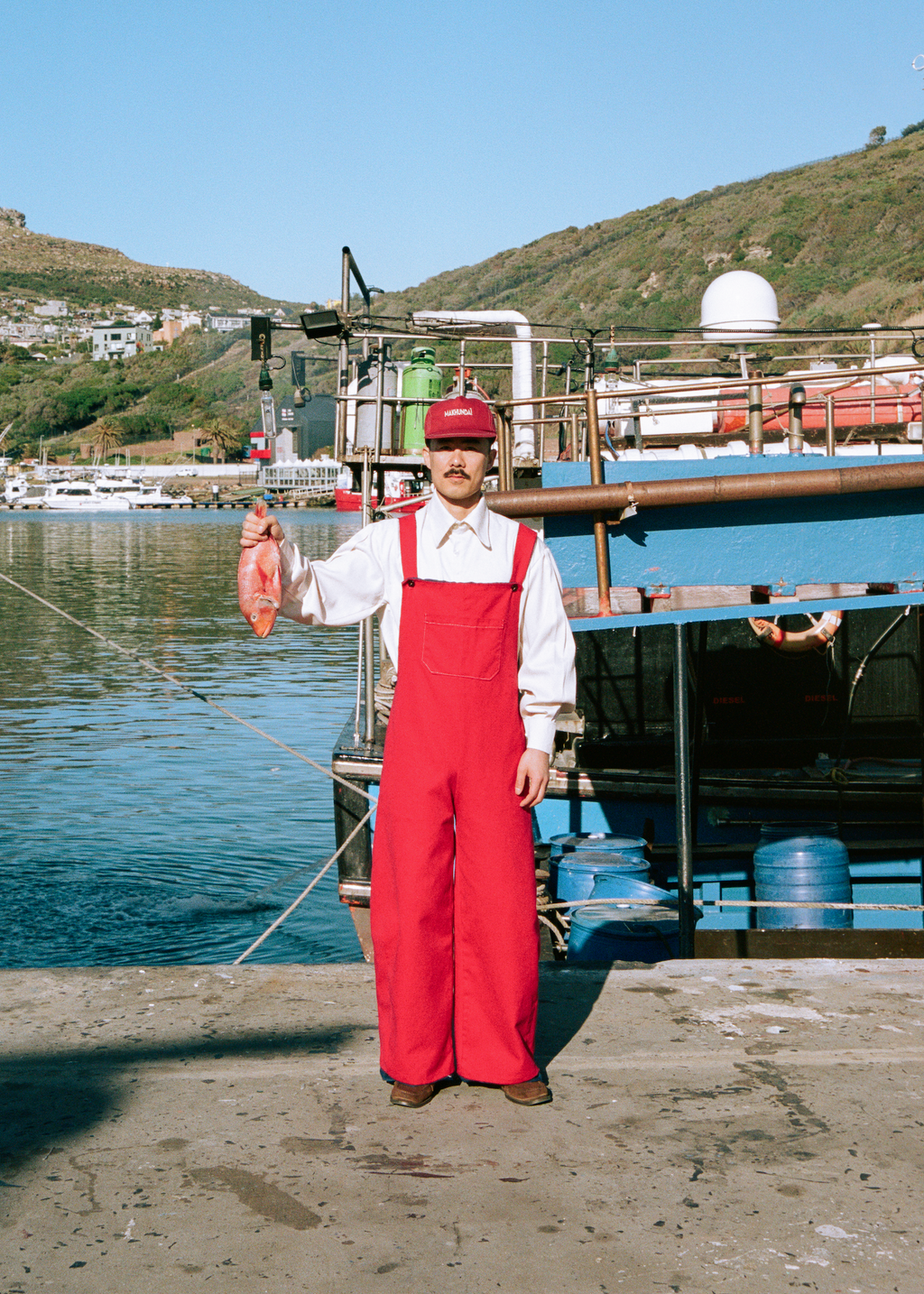 Farmers' Dungaree - Red