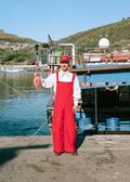 Farmers' Dungaree - Red